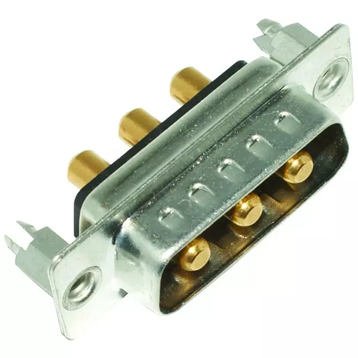 AMPHENOL COMMUNICATIONS SOLUTIONS COMBINATION LAYOUT D SUB, PLUG, 3 POSITION, LCC17-A3W3PE-AN0