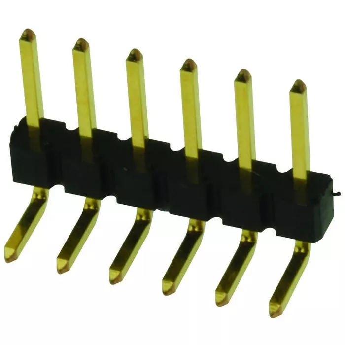 AMPHENOL COMMUNICATIONS SOLUTIONS CONNECTOR, HEADER, 6POS, 1ROW, 2.54MM, 68016-106HLF (Pack of 10)