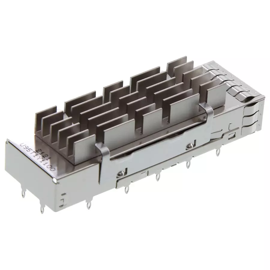 AMPHENOL COMMUNICATIONS SOLUTIONS QSFP+ CAGE, 1PORT, TH, PRESS-FIT, U95T1Y1100A