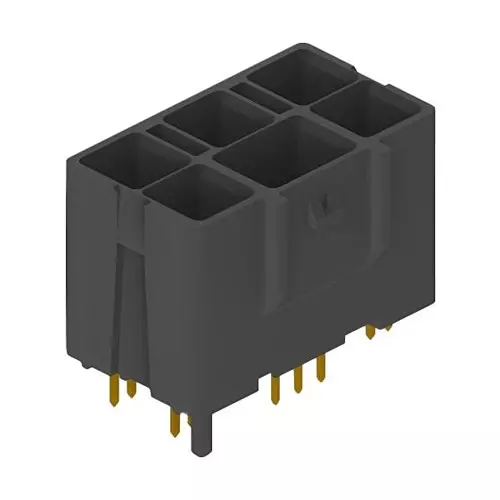 AMPHENOL COMMUNICATIONS SOLUTIONS CONN, HYBRID HEADER, 5 PWR+6 SIG, THT, 10170709-T01LF