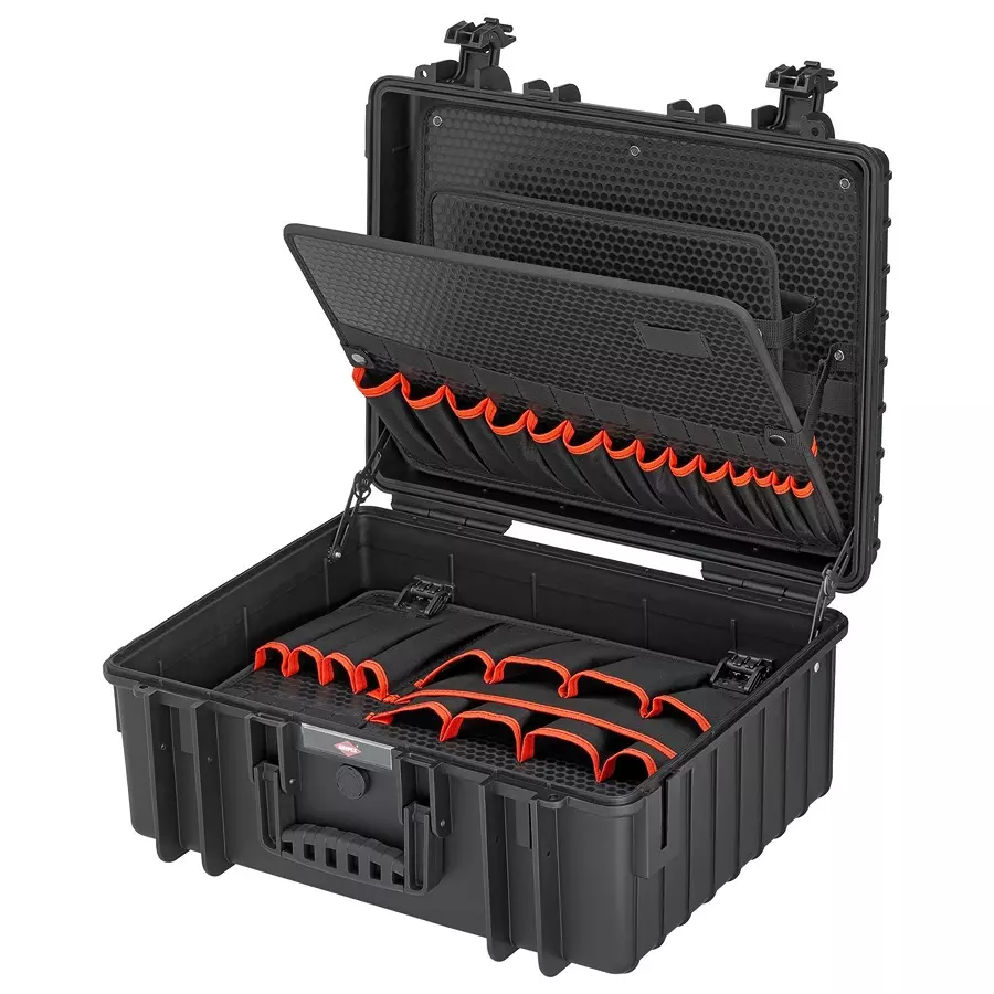 KNIPEX TOOL CASE, PP, ROBUST34, 419X510X215MM, 00 21 36 LE