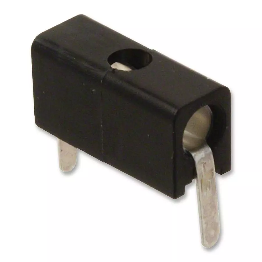 JOHNSON TEST, JACK, HORIZONTAL, 5A, BLACK, 105-0753-001