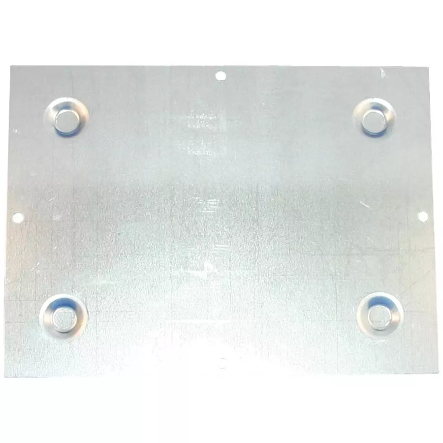 BUD INDUSTRIES CHASSIS BOTTOM PLATE, 16.812IN, ALUMINIUM, BPA-1597