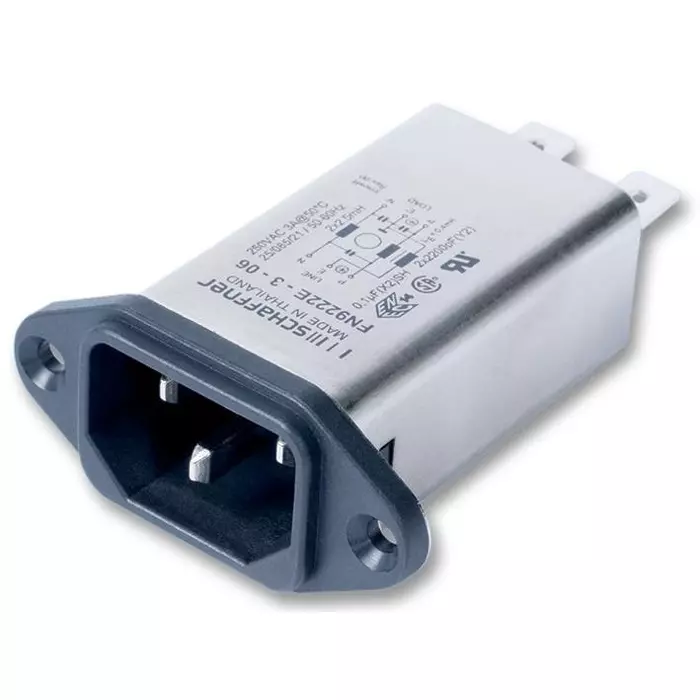 SCHAFFNER - TE CONNECTIVITY FILTER, IEC, 1A, 802937-SF