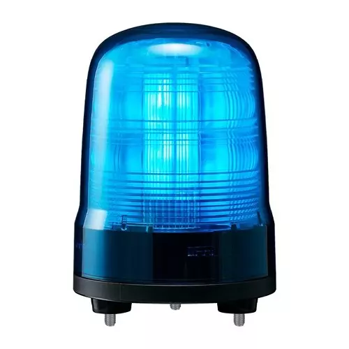 PATLITE (U.S.A.) Beacon, Flash/Rotate/Pulse, Blue, 100Mm, SF10-M1JN-B
