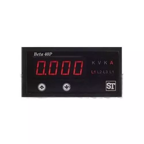 SIFAM TINSLEY Panel Meter, Ac Volt, 4-Digit, 120-600V, BT14-E1V14CL000000
