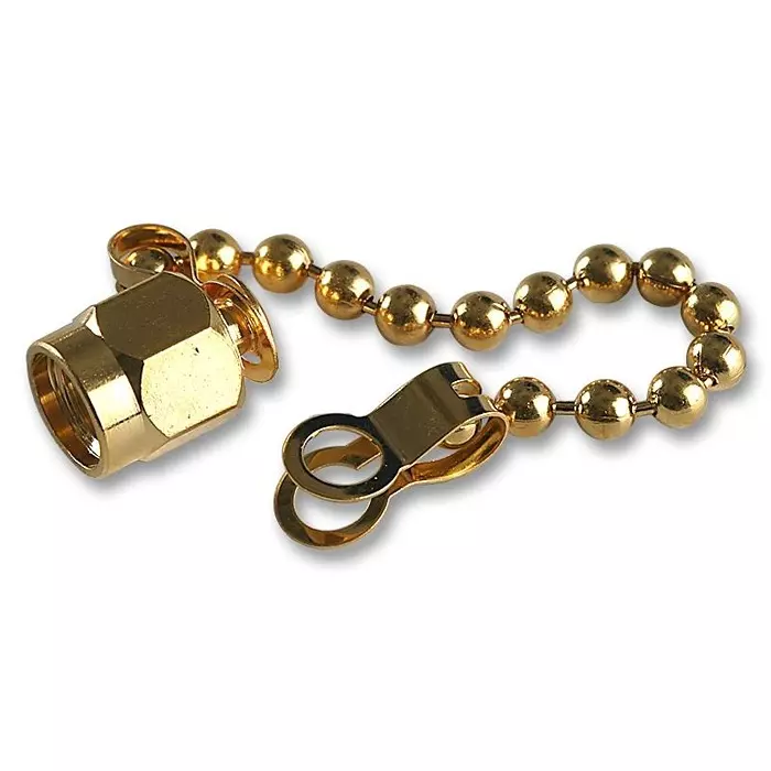 GREENPAR - TE CONNECTIVITY Dust Cap And Chain, Plug, 3-1478985-0