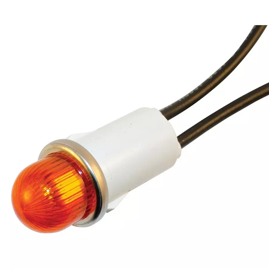 WAMCO Neon Indicator, 115Vac, 1.5Ma, Amber, WL-1050A3