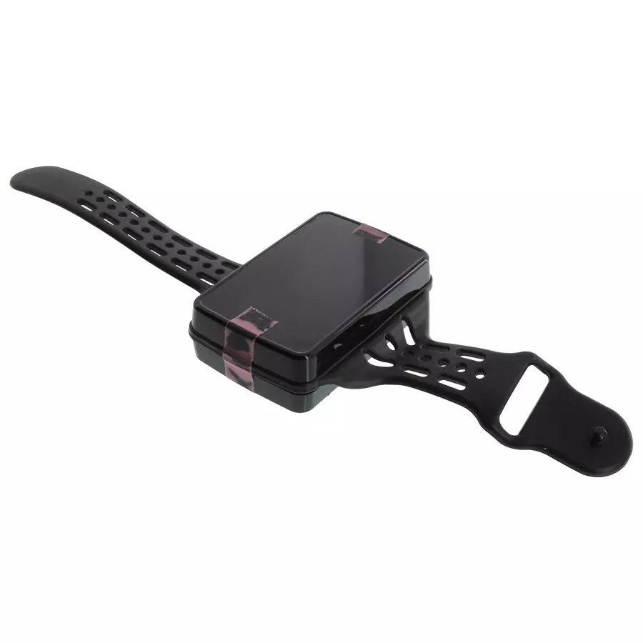 SERPAC Enclosure, Wristband, Pc, Black, BW68DBKCSBK