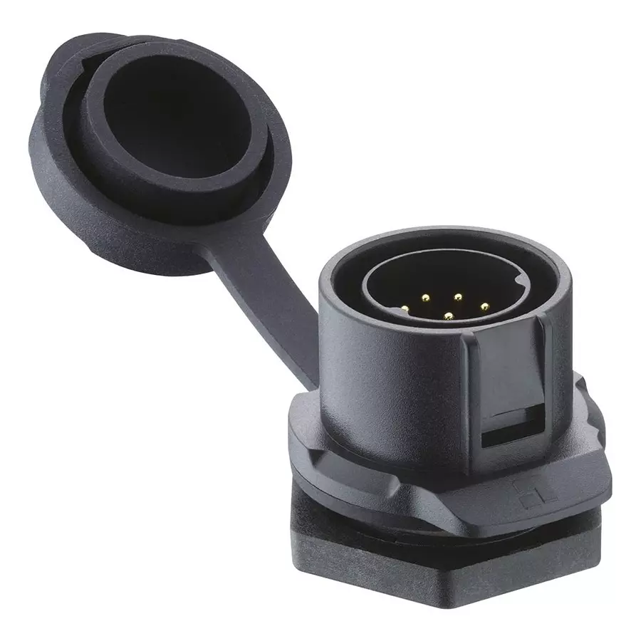 LUTRONIC Sensor Conn, Plug, 12Pos, Solder, 2630 12 T22CB100