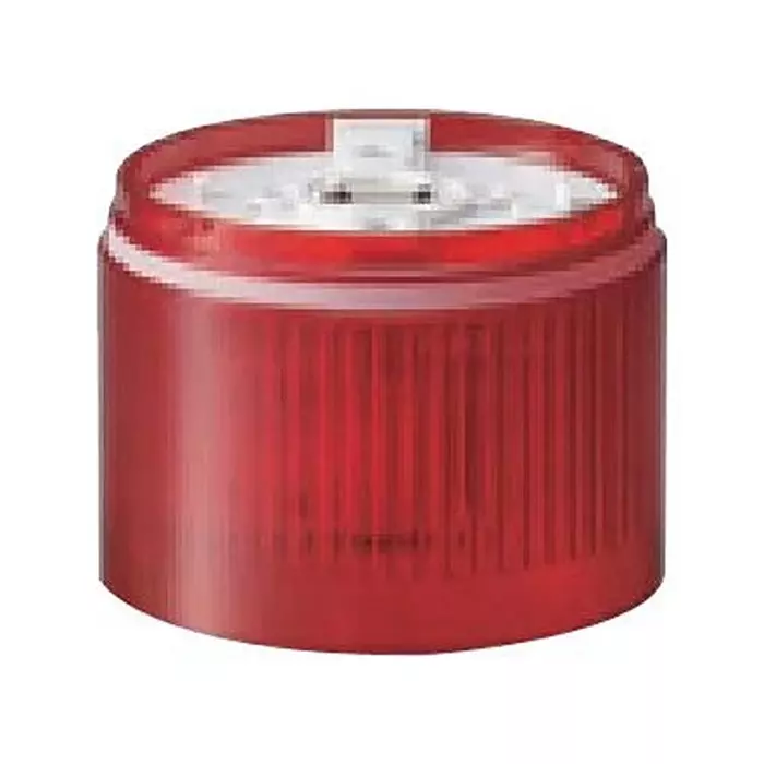 PATLITE (U.S.A.) Led Unit, Signal Tower, 24Vdc, Red, LR10-E-R