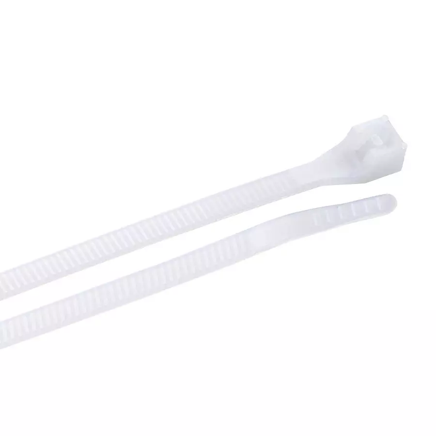 GARDNER BENDER Cable Tie, Miniature, 20.6Mm, 18Lb, Nat, 46-104 (Pack of 100)
