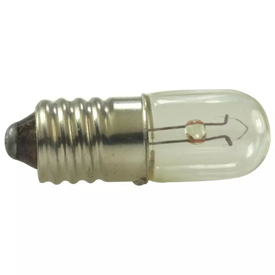 CEC INDUSTRIES Lamp, Incandescent, Mini Screw, 6.3V, 1.57W, 46