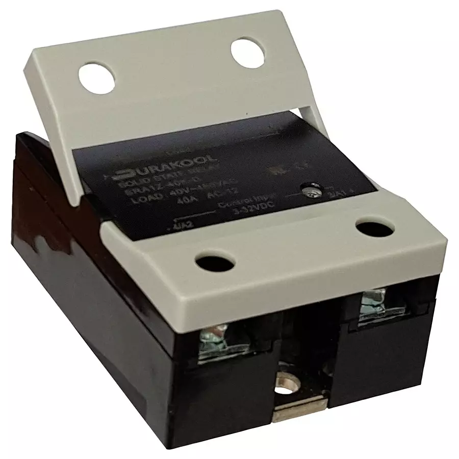DURAKOOL Solid State Relay, Spst, 90-250V, Panel, SRA1Z-80L-A