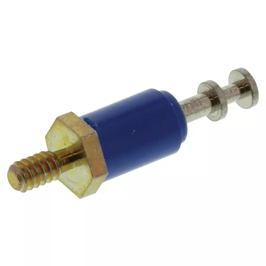 CAMBION Terminal, Turret, #4-40, Thread, Blue, 572-4810-01-05-16