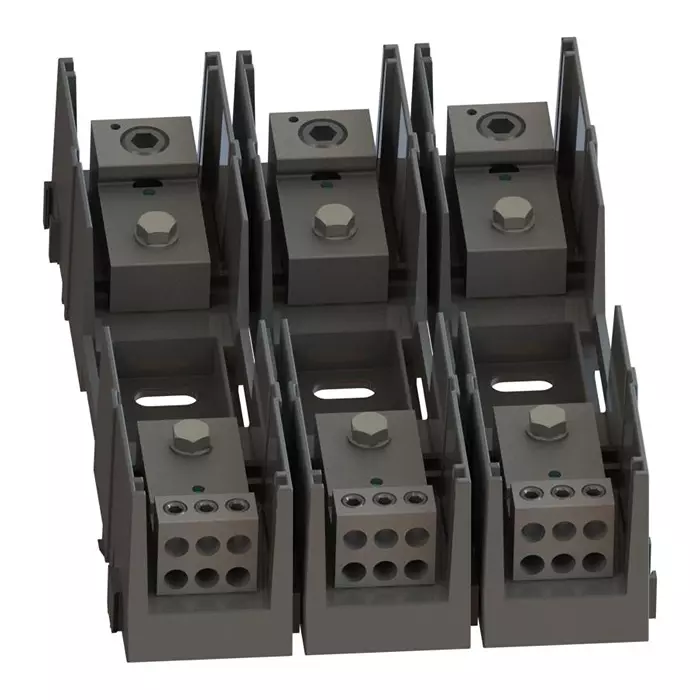 MARATHON SPECIAL PRODUCTS CLASS J FUSE HOLDER, 600VAC, 200A, SCREW, M6J200A3106