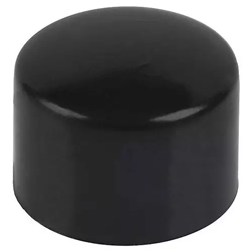 GRAYHILL CAP, ROUND, BLACK, 30B1012-9..