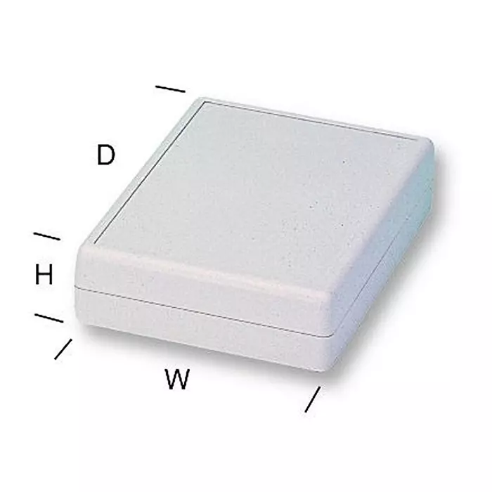 OKW (ENCLOSURES) CASE, POLYSTYRENE, OFF-WHITE, A9413351