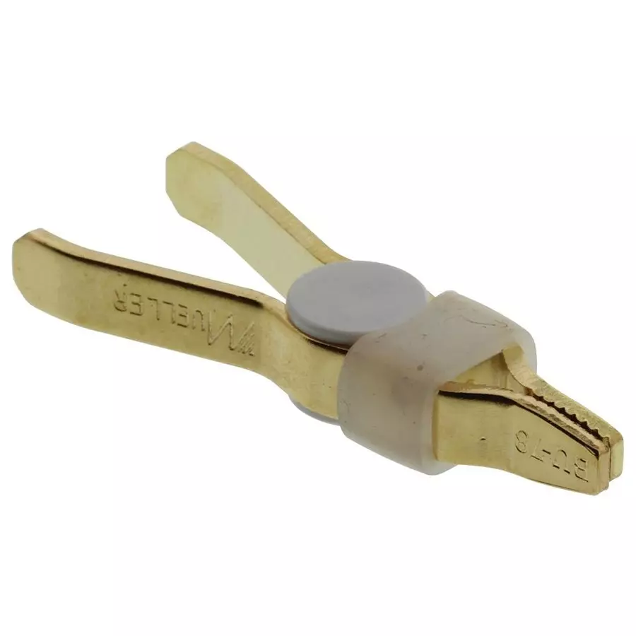 MUELLER ELECTRIC KELVIN CLIP, GOLD CONTACT, 10A, 12MM, BU-78K