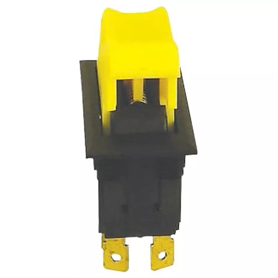 EATON SWITCH, ROCKER, DPST, 12A, AMBER, SM4MLLFAXXAXXXX