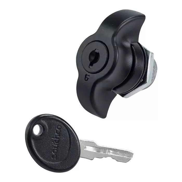 NVENT HOFFMAN KEYLOCKING WING KNOB, ENCLOSURE, PTWK