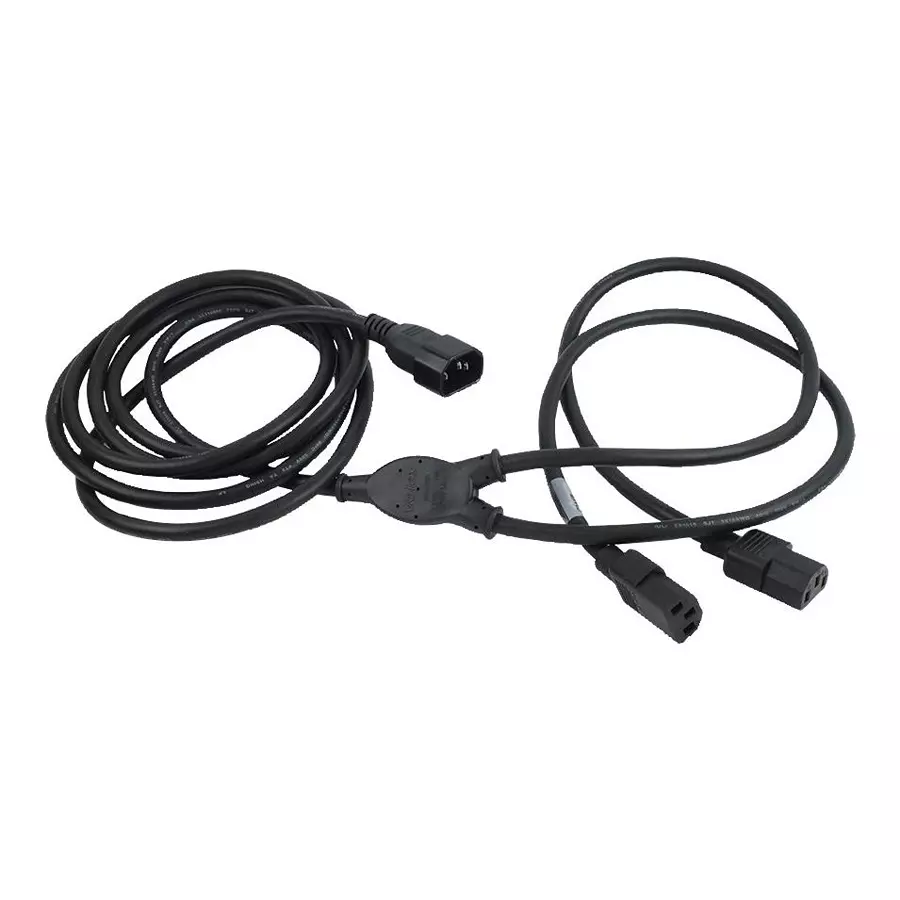 VOLEX POWER CORD, IEC 60320 C14/2X C13, 3M, 17271A