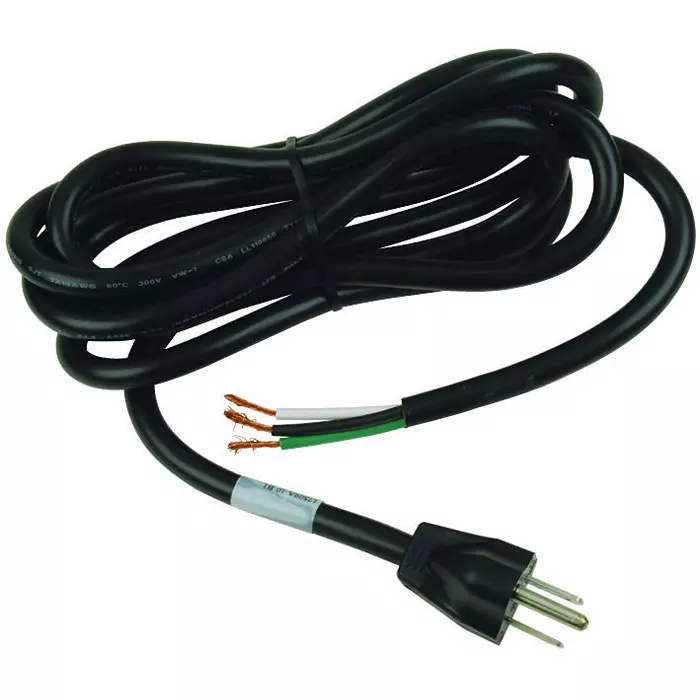 VOLEX POWER CORD, NEMA5-15P, 8FT, BLACK, 17509A