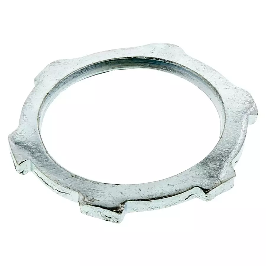 HUBBELL WIRING DEVICES LOCKNUT, STEEL, 00322002LPK50 (Pack of 50)