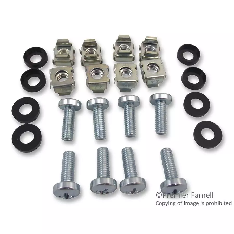 NVENT SCHROFF ASSEMBLY KIT, FOR SUBRACKS, 21100-435