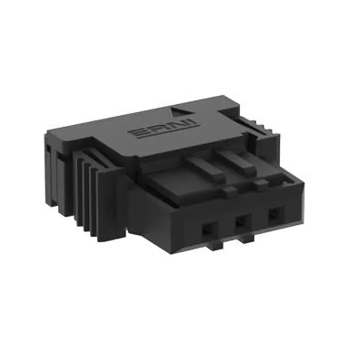 ERNI - TE CONNECTIVITY CONNECTOR HOUSING, RCPT, 3POS, 2.54MM, 364212-E.