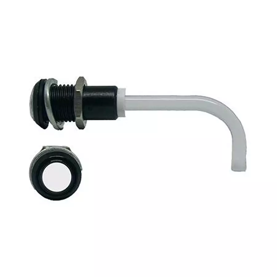 BIVAR LIGHT PIPE, CLEAR, 2.496", R/A, PANEL, RHD-0900-2500-F9P67PR