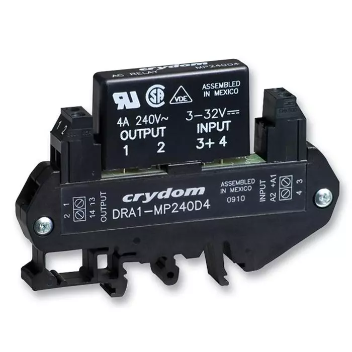 SENSATA/CRYDOM SSR, DIN MODULE, 60VDC, 3A, DRA1-MPDCD3-B