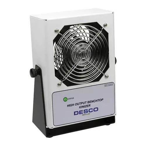 DESCO IONIZER, BENCHTOP, HIGH OUTPUT, 120VAC, 60505
