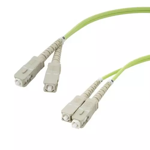 L-COM FIBRE CORD, SC DUPLEX-SC DUPLEX, MM, 1M, FODSC-OM5-1
