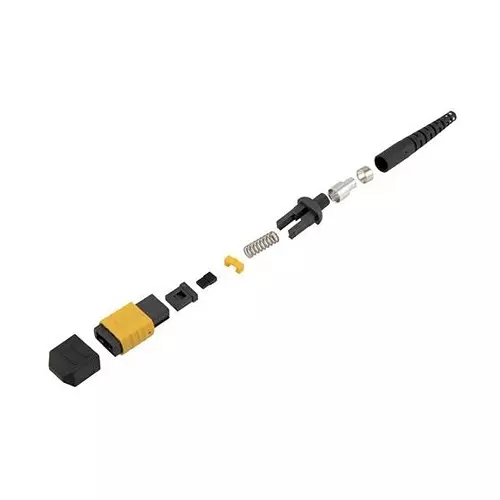L-COM FIBER OPTIC CONN, MPO, FEMALE, 3MM, FOC-MPFSM1230-YL0P0