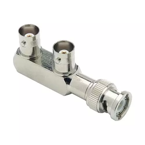 L-COM F ADAPTER, BNC JACK-JACK-PLUG, 50 OHM, BA840