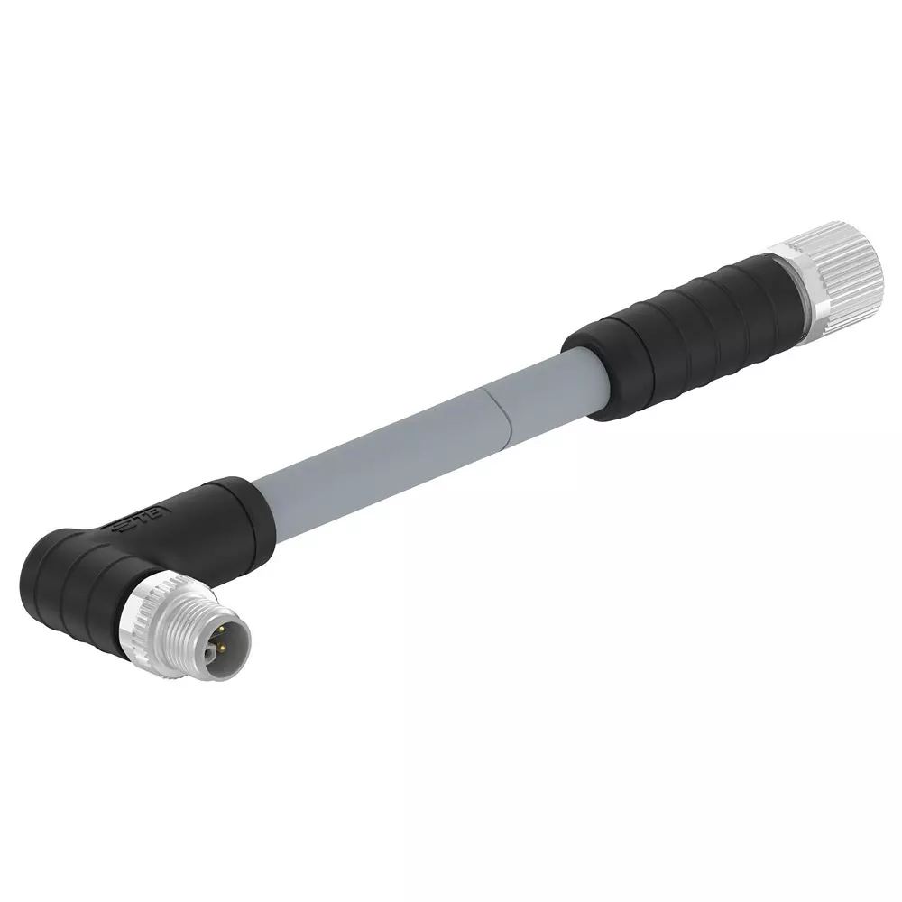 TE CONNECTIVITY Sensor Cord, M12 R/A Plug-M12 Rcpt, 3M, T4152Ac9L25-004