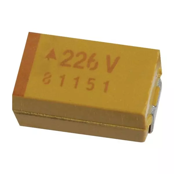 KYOCERA AVX Tantalum Polymer Capacitors CAP, 100ÂµF, 6.3V, 20%, TCJA107M006R0150