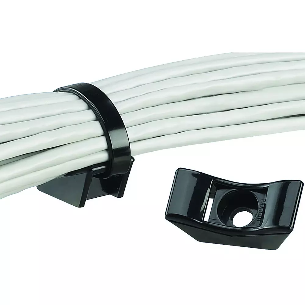 PANDUIT Tie Holders & Mountings CABLE TIE MOUNT, TMEH-S10Q0 (Pack of 25)