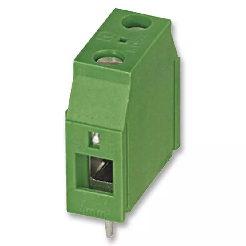 PHOENIX CONTACT Wire-To-Board Terminal Blocks TERMINAL BLOCK, WIRE TO BRD, 1POS, 10AWG, 1780507