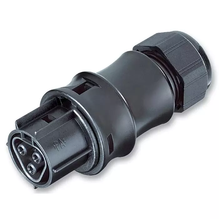 WIELAND ELECTRIC Socket, 3Pole, 20A, 6-10mm, 96.031.4053.1