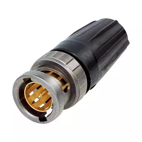 NEUTRIK Rf Coaxial, Uhd Bnc Plug, 75 Ohm, Cable, NBNC75BFG7X