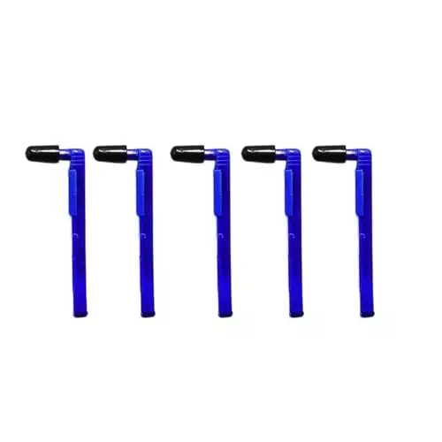 Japsin Instrumentation Circular Chart Recorder Blue Pen with Tip 10 mm for Industrial Data Recording, (Pack of 5 Pcs)