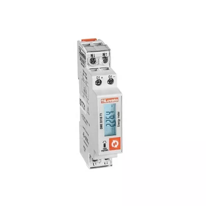 Lovato 1 Phase LCD Energy Meter, Type Energy Meter, DMED111
