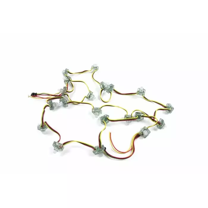 Intelligent LED Solutions 5.5 V DC RGB LED Strip Light, ILPP-KT-S12RGBIC-2811.CH6.
