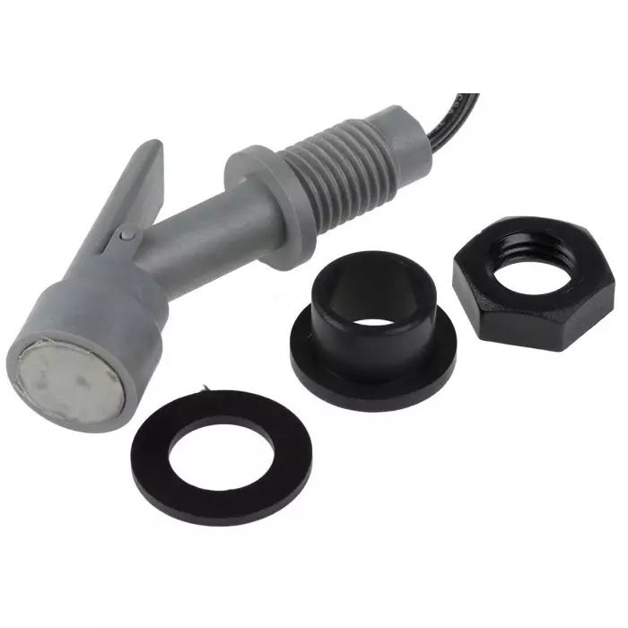 SENSATA / CYNERGY3 LLF 70 Series Horizontal External Polyphenylene Sulfide Float Switch 1 m Cable SPNO 300V AC, LLF76H100RN