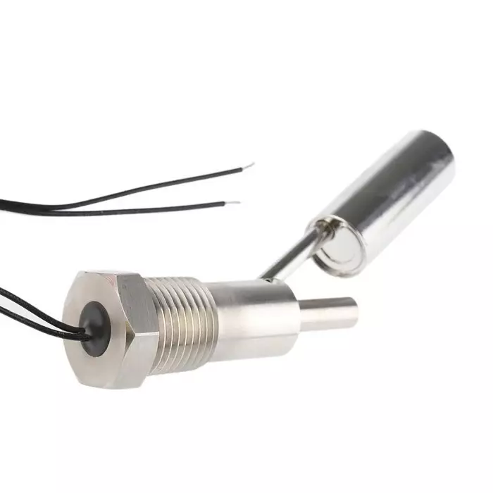 SENSATA / CYNERGY3 SSF215 Series Horizontal Stainless Steel Float Switch 1 m Cable NO/NC 300V AC Max 300V DC Max, SSF215X100