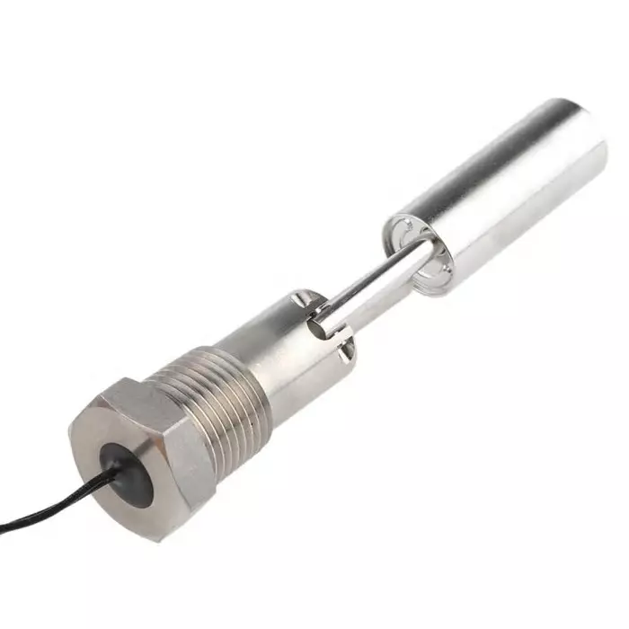 SENSATA / CYNERGY3 SSF215 Series Horizontal Stainless Steel Float Switch 1 m Cable NO/NC 300V AC Max 300V DC Max, SSF215X100