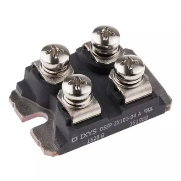 IXYS SEMICONDUCTOR Dual Rectifier Diode Panel Mount 4-Pin 400V 100A, DSEP2X101-04A (Pack of 10 Pcs)