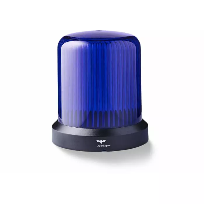 AUER Signal RDM Series Blue Steady Strobe Beacon Dimming, Flashing, Pulsating & Rotating 48 V AC/DC Horizontal Tube, 850515408
